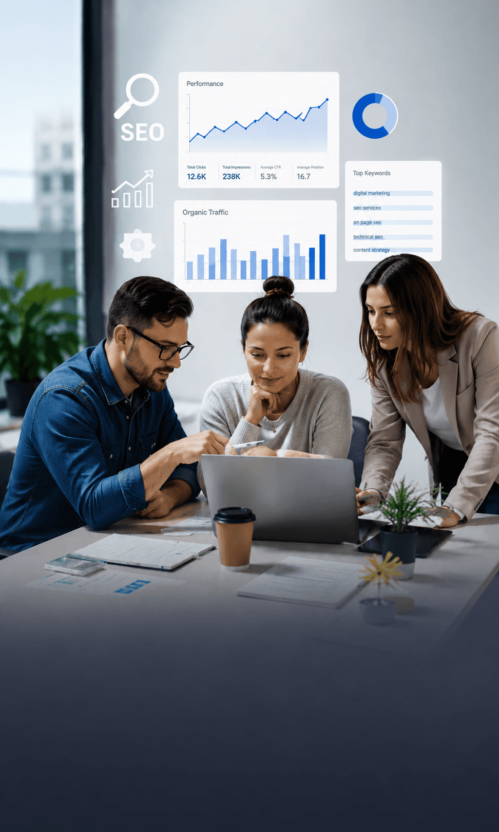 SEO services and website performance support for businesses in Melbourne